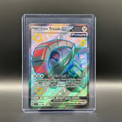 Pokemon Card Iron Treads EX 073 Scarlet & Violet Black Star Promo Near Mint - Image 1