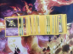 Not Complete Pokemon Unlimited Team Rocket Non Holo Rare/UC/C 62 Card Set LP - Image 1