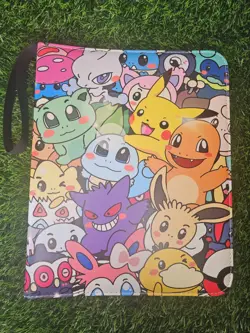 9 Pocket Pokemon Trading Card Binder 900 Cards Zipper Collection Album for Game - Image 1