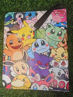9 Pocket Pokemon Trading Card Binder 900 Cards Zipper Collection Album for Game - Image 2
