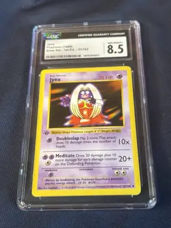Pokemon TCG Jynx 1st Edition shadowless Base Set Card 31/102 CGC 8.5 wotc - Image 5