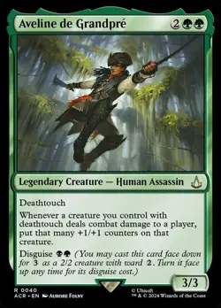 1x - Aveline de Grandpre - #40 - Assassin's Creed - NM MTG - Image 1