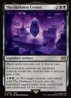 The Darkness Crystal - NM - Universes Beyond: Final Fantasy - MTG - Image 1