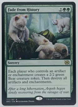 MTG Fade from History The Brothers' War Regular - Image 1