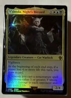MTG Final Fantasy Y’shtola Commander Deck, Deck Only Still Sealed - Image 1