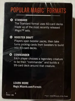 MTG Final Fantasy Y’shtola Commander Deck, Deck Only Still Sealed - Image 2