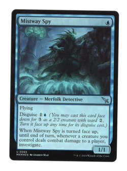 MTG-Mistway Spy-Murders at Karlov Manor-65-Near Mint-Foil - Image 1