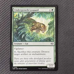 Undergrowth Leopard 0165 MTG Tarkir: Dragonstorm Near Mint (NM) - Image 1