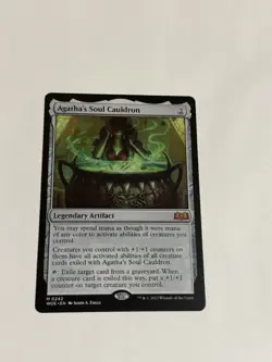 Agatha's Soul Cauldron Wilds of Eldraine, MTG Magic the Gathering - Image 1