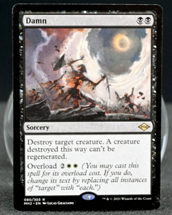 ⚫ Damn | Modern Horizons 2 | Rare #80 | LP | MTG Magic the Gathering ⚫ - Image 1