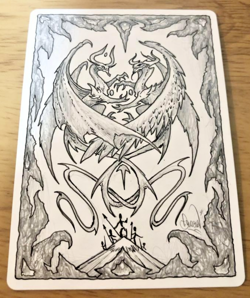 MTG Magic Artist Proof AP Filip Burburan / The Elder Dragon War Foil English - Image 1