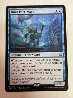 Mtg Dour Port-Mage #0047 Bloomborrow Rare - Image 1