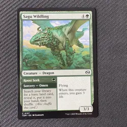 Sagu Wildling 0157 MTG Tarkir: Dragonstorm Near Mint (NM) - Image 1