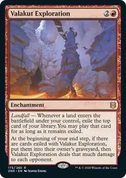 MTG Valakut Exploration Zendikar Rising Regular - Image 1
