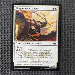 Dragonback Lancer 0009 MTG Tarkir: Dragonstorm Near Mint (NM) - Image 1