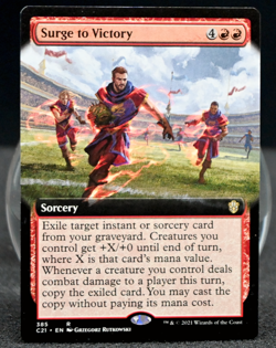 🔥 NM Pack Fresh | Surge to Victory (Extended Art) | STX | MTG 🔥 - Image 1