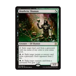 WOTC MTG Eternal Masters Deathrite Shaman (R) NM - Image 1