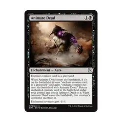 WOTC MTG Eternal Masters Animate Dead (U) NM - Image 1