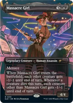 Massacre Girl - Secret Lair Drop Series - 1233 - MTG - NM - Image 1