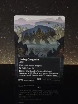 Hissing Quagmire #0064 EOS R (Borderless) (Non-Foil) MTG Edge of Eternities - Image 1