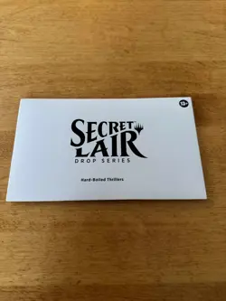 Magic the Gathering MTG Secret Lair: Hard-Boiled Thrillers Non Foil - Image 2