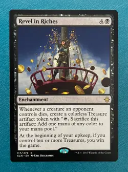 MTG LP: Revel in Riches, Ixalan, Regular, English - Image 1