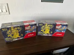 Pokemon Surging Sparks Elite Trainer Box/Booster Bundle Costco 2-Pack - Lot of 2 - Image 1