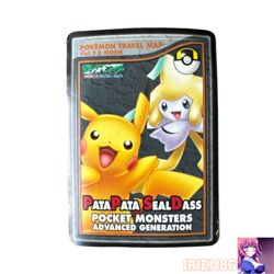Travel Map Vol.13 Pokemon Patapata Sealdass Sticker Vintage Nintendo Japanese - Image 1