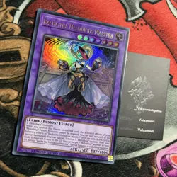 YuGiOh Bacha the Melodious Maestra ULTRA RARE 25LP WCS 2025 Limited Pack Promo - Image 2