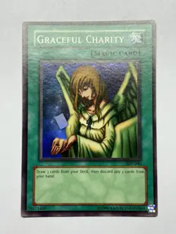 Yugioh Graceful Charity Starter Deck Pegasus SDP-040 LP - Image 1