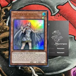 YuGiOh Maiden of White 25LP Ultra Rare WCS 2025 Limited Pack Exclusive - Image 1