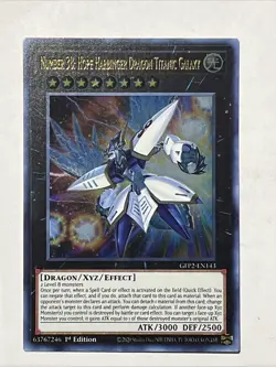 YUGIOH NUMBER 38: HOPE HARBINGER DRAGON TITANIC GALAXY GFP2-EN143 ULTRA 1ST NM - Image 2