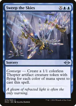 Sweep the Skies Modern Horizons 2 Magic MTG Sorcery CARD 1x (070/303) - Image 1