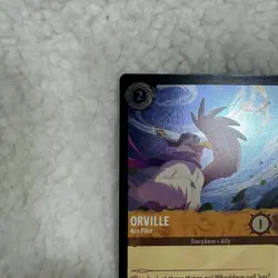 Disney Lorcana Orville Ace Pilot Storyborn Ally Card #13 Foil Fresh Pull - Image 4