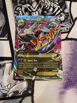 Pokemon TCG Mega M Latios EX Holo Ultra Rare Card 59/108 XY Roaring Skies - Image 1