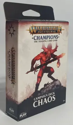 WARHAMMER AOS CHAMPIONS THE TRADING CARD GAME CHAOS CAMPAIGN DECK SEALED - Image 3