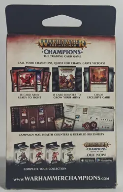 WARHAMMER AOS CHAMPIONS THE TRADING CARD GAME CHAOS CAMPAIGN DECK SEALED - Image 4