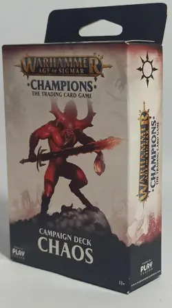 WARHAMMER AOS CHAMPIONS THE TRADING CARD GAME CHAOS CAMPAIGN DECK SEALED - Image 5