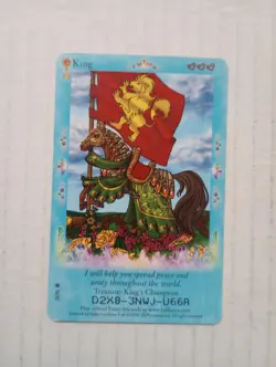 Bella Sara Treasures King 23/55 King's Champion Common Horse Trading Card 2009 - Image 1
