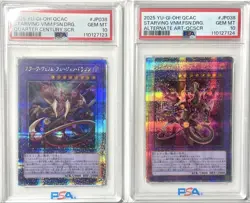 PSA10 Yu-Gi-Oh Starlight Venom Fusion Dragon 25th Anniversary Card Set - Image 1