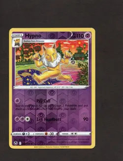 Hypno 061/195 Silver Tempest Reverse Holo 2022 Pokemon TCG Card LP - Image 1
