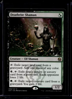 1 x Deathrite Shaman - Guilds of Ravnica Guild Kits - Light Play - MTG - Image 1