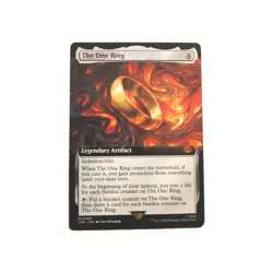 The One Ring (Extended Art) Universes Beyond: the Lord of the Rings MTG 0380 - Image 1