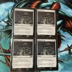 MTG M15 Tormod's Crypt X4 MINT NEVER PLAYED - Image 4