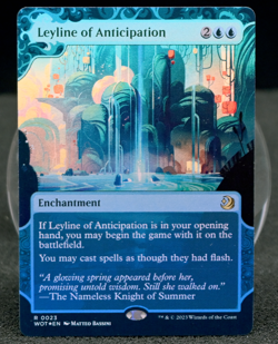 ✨ Leyline of Anticipation | Foil | Borderless Enchanting Tales | NM | MTG ✨ - Image 1