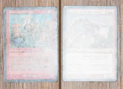 MTG 2x Red Rare Creature Ravenous Baboons & Bringer of the Red Dawn - Image 2