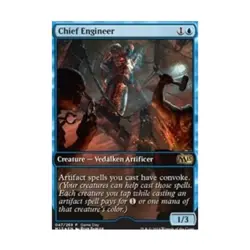 WOTC MtG Game Day & Store Championship Promos Chief Engineer (P) (Foil) EX - Image 1