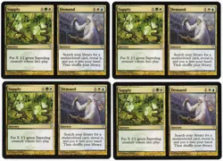 Supply Demand x4 4x 2006 Dissension PLAYSET Multi-Color Unc Sorcery MTG NM AZ1 - Image 1