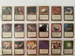 MTG Fourth 4th - almost complete set Mint-NM condition lot - 375 of 378 - Need 3 - Image 2