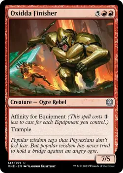 NM Foil Oxidda Finisher, MTG, Phyrexia: One, Magic the Gathering, 143 - Image 1